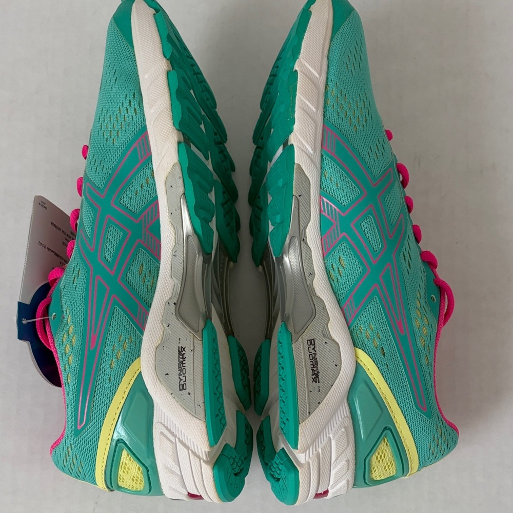 ASICS Women's Gel-DS Trainer 19 - Teal and Pink - Picture 6 of 11